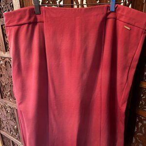 Tahari Pencil Skirt - Pink - 3X